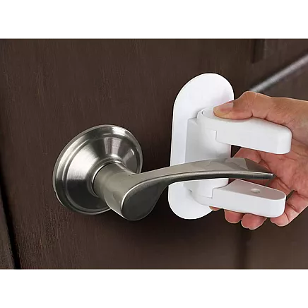 Drošības Slēdzene Logu un Durvju Rokturiem, 2 gab.