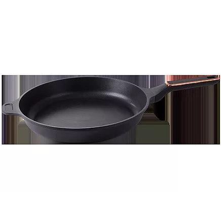 Large furnishing pans coated with non-infrigerant induction gas 28cm xl