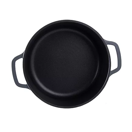 Pot baking tray cooking non stick induction gas lid 4l