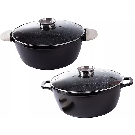 Pot with aromatizer for spices induction cooking gas large 13l