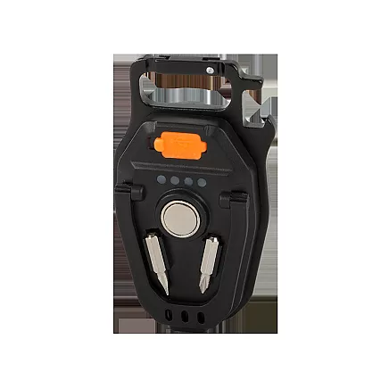 Daudzfunkcionāls LED lukturītis-piekariņš ar magnētu un attaisāmo, USB