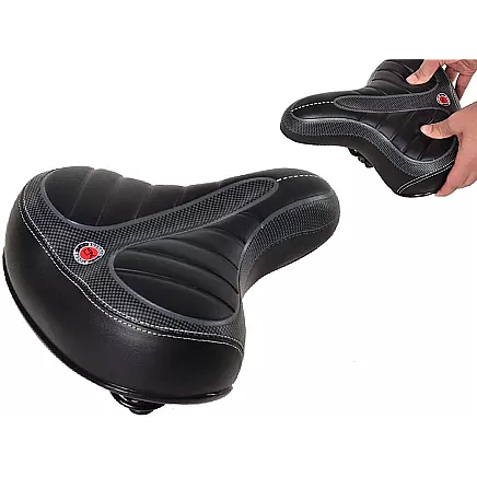 Mīksts, ergonomisks, komfortabls velosipēda sēdeklis