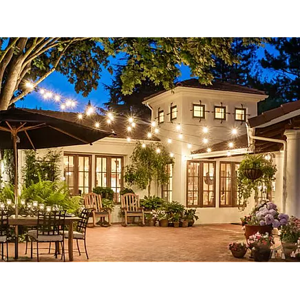 Garden garland light chain 15 led lights