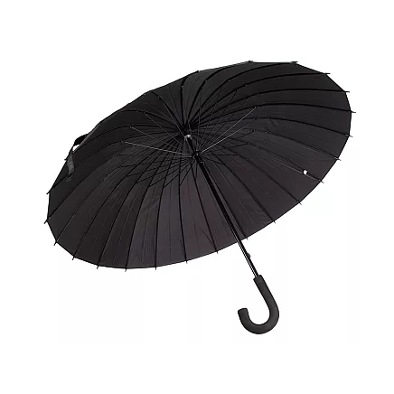 Large umbrella black sturdy elegant umbrella