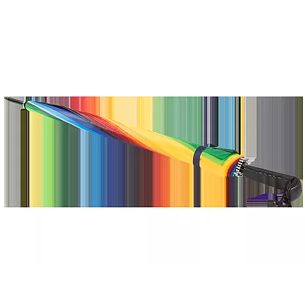 Large umbrella rainbow umbrella sturdy automatic