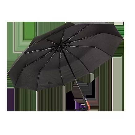 Automatic large folding umbrella uni sex black