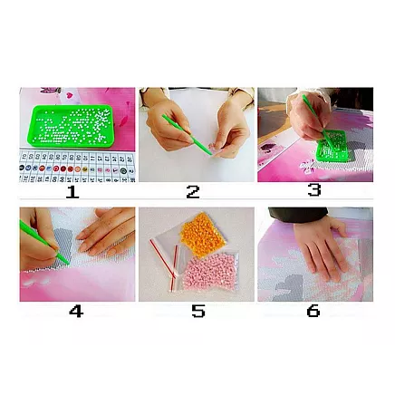 Dimanta Izšūšanas Komplets Ziemassvētku Sniegavīri 5D