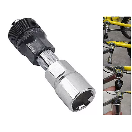 Bicycle crank puller spanner service