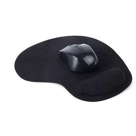 Mouse pad under wrist ergonomic gel memory