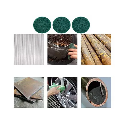 Set of polishing sponges for drill brushes cleaning pads 23 el.