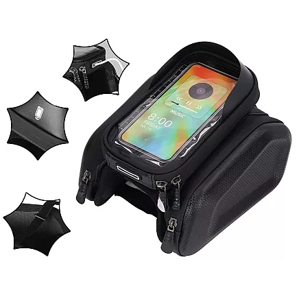 Velosipēda Rāmja Soma Ūdensizturīgs Tālruņa Turētājs