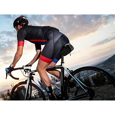 Under-saddle waterproof bicycle bag under-saddle pouch