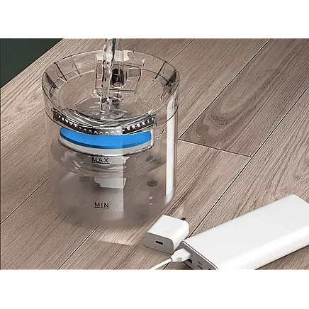 Klusā automātiskā dzirdinātava kaķiem un suņiem 1.8L ūdens strūklaka