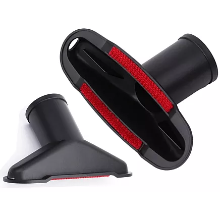 Univ hoover nozzle brush suction cup with velour