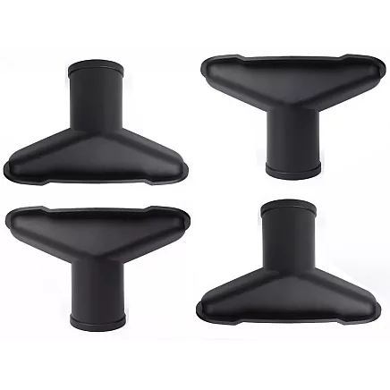 Univ hoover nozzle brush suction cup with velour