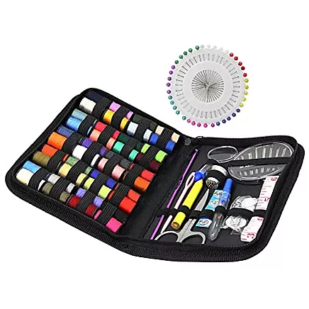 Sewing kit sewing kit needles thread pins large crochet hooks