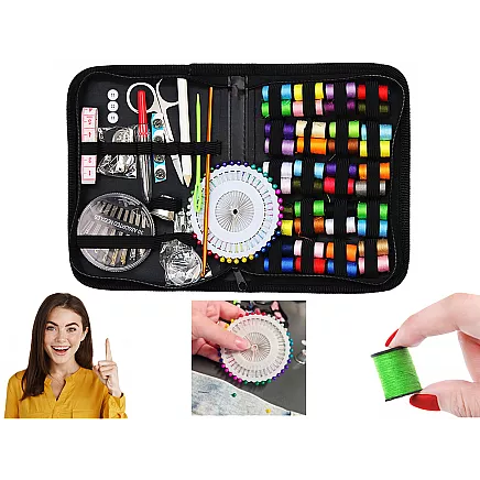 Sewing kit sewing kit needles thread pins large crochet hooks