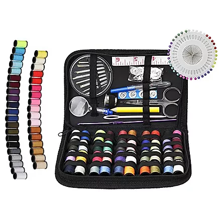 Sewing kit sewing kit needles thread pins large crochet hooks