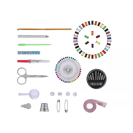 Sewing kit sewing kit needles thread pins large crochet hooks