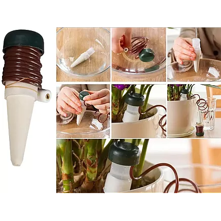 Flower pot irrigation system 2 x dispenser