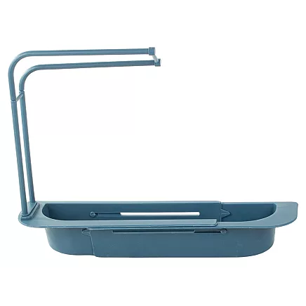 Kitchen utensil holder sink organiser shelf folding drainer