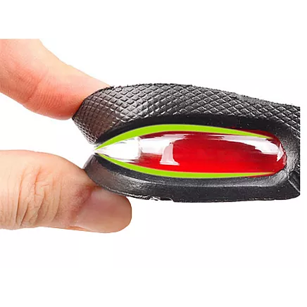 Height increasing shoe insoles adjustable sizes 35 - 42 heels