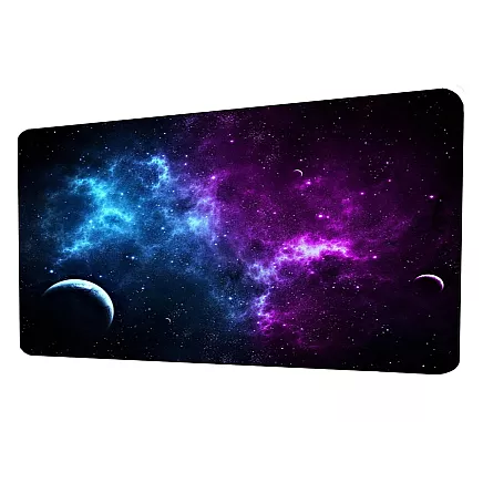 Gaming desk pad xxl cosmos stars 80x30 thick