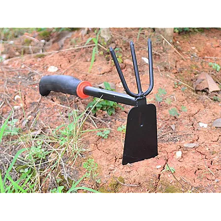 Garden hoe two-sided shovel claw rake hand digger for plants