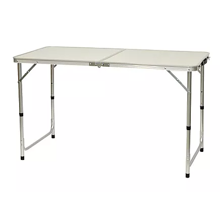 Tourist table set folding camping table large 4 chairs suitcase