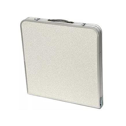 Tourist table set folding camping table large 4 chairs suitcase