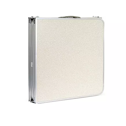 Travel table folding garden table handle large 180x60 case