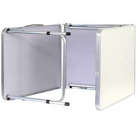 Travel table folding garden table handle large 180x60 case