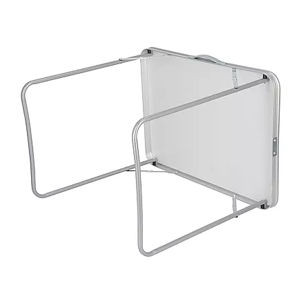 Saliekamais tūrisma galds ar rokturi, dārza galds, brūns