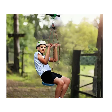 Rotaļu dārza apaļā šūpoles bērniem ar stipru virvi