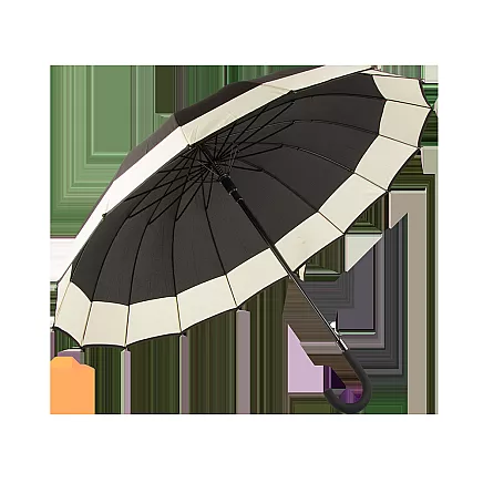 Elegant large government umbrella strong xxl non-slip handle automatic