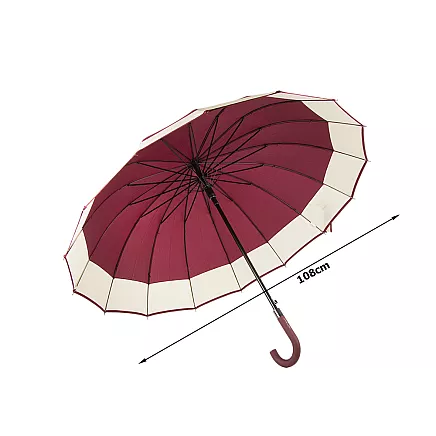 Elegant large government umbrella strong xxl non-slip handle automatic