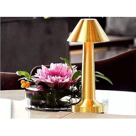 Bedroom table night light touch lamp 3 step wireless