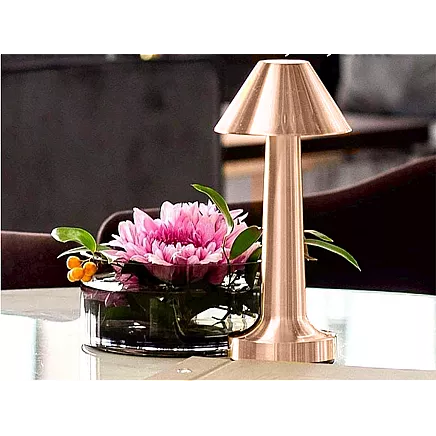 Bedroom table night light touch lamp 3 step wireless