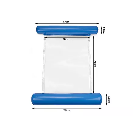 Inflatable mattress water hammock swimming chair pool lounger float mat