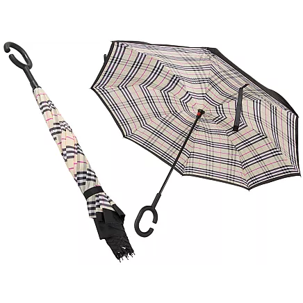 Umbrella inverted folding umbrella inverted strong wires solid standing