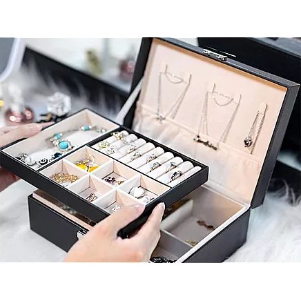 Casket organiser jewellery box elegant key box