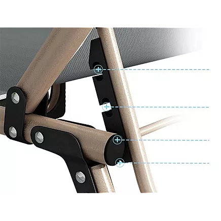 Saliekamā militārā gulta 120kg 190x70 pelēka