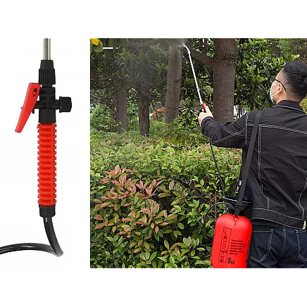 Pressure sprayer garden hand sprayer long lance 5l belt