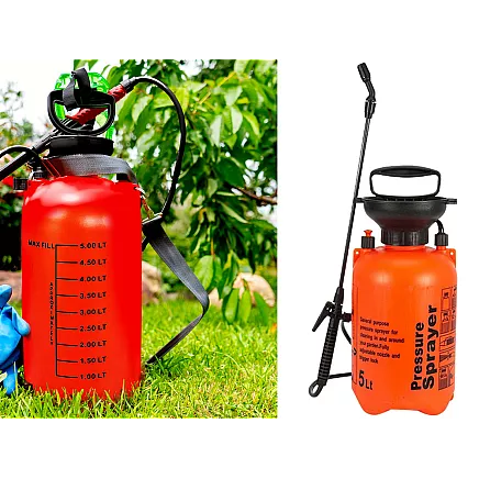 Pressure sprayer garden hand sprayer long lance 5l belt