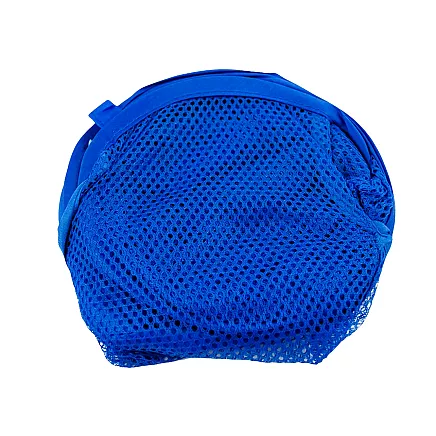 Saliekams Organizators, Grozs, Soma rotaļlietu, apģērbu glabāšanai, Zils (67x38x38 cm)