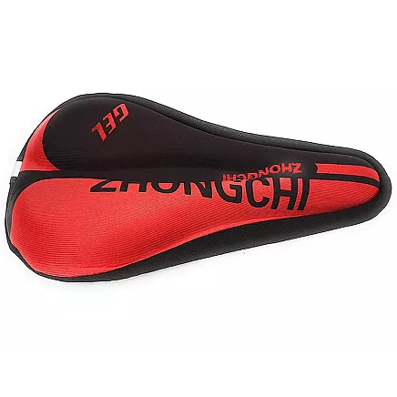 Mīksts Velosipēda Sēdekļa Silikona Pārvalks Pārklājs Ar Profilētu Vāku, Sarkans