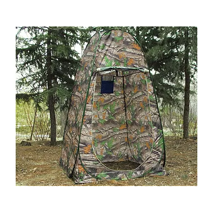 Pārnēsājama pludmales kempinga mainītavas, dušas un tualetes telts