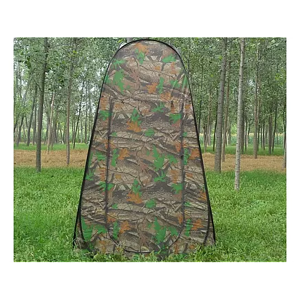 Pārnēsājama pludmales kempinga mainītavas, dušas un tualetes telts