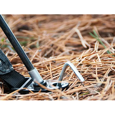 Tent piles anchor pigs steel 31cm 10pcs hook & loop pins