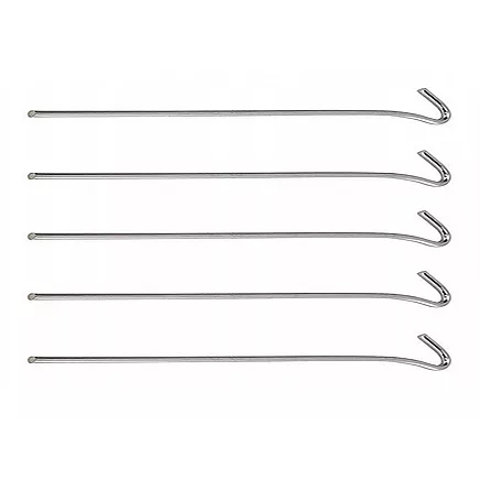 Tent piles anchor pigs steel 31cm 10pcs hook & loop pins
